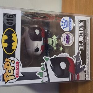 Funko Pop Heroes The Joker King Exclusive Figure Evend Exclusive Art Series